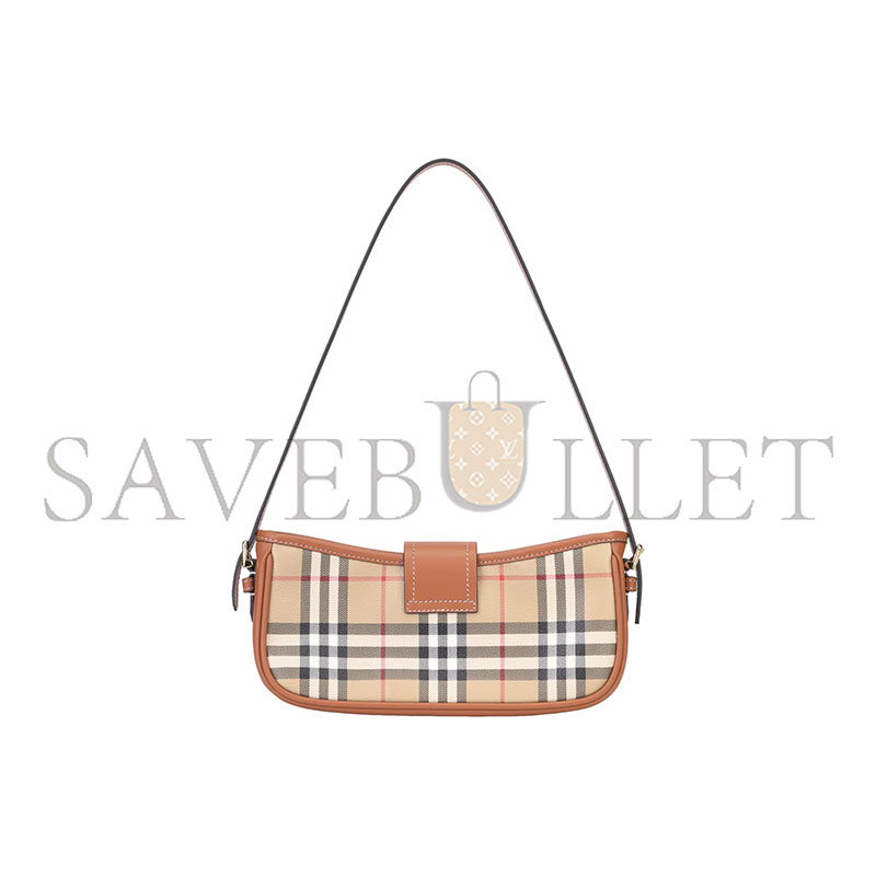 BURBERRY CHECK SLING BAG 8092074 (26*12*6cm)