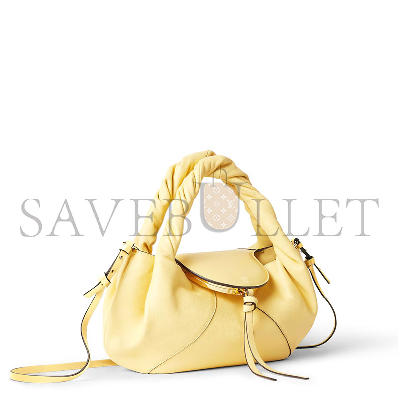 FENDI SPY SMALL YELLOW LEATHER BAG 8BR838AYCTF1NPV (32*18*12cm) FENDI SPY SMALL YELLOW LEATHER BAG 8BR838AYCTF1NPV (32*18*12cm)