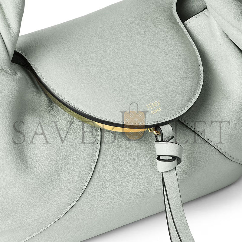 FENDI SPY SMALL MATCHA GREEN LEATHER BAG 8BR838AYCTF1SK5 (32*18*12cm) FENDI SPY SMALL MATCHA GREEN LEATHER BAG 8BR838AYCTF1SK5 (32*18*12cm)