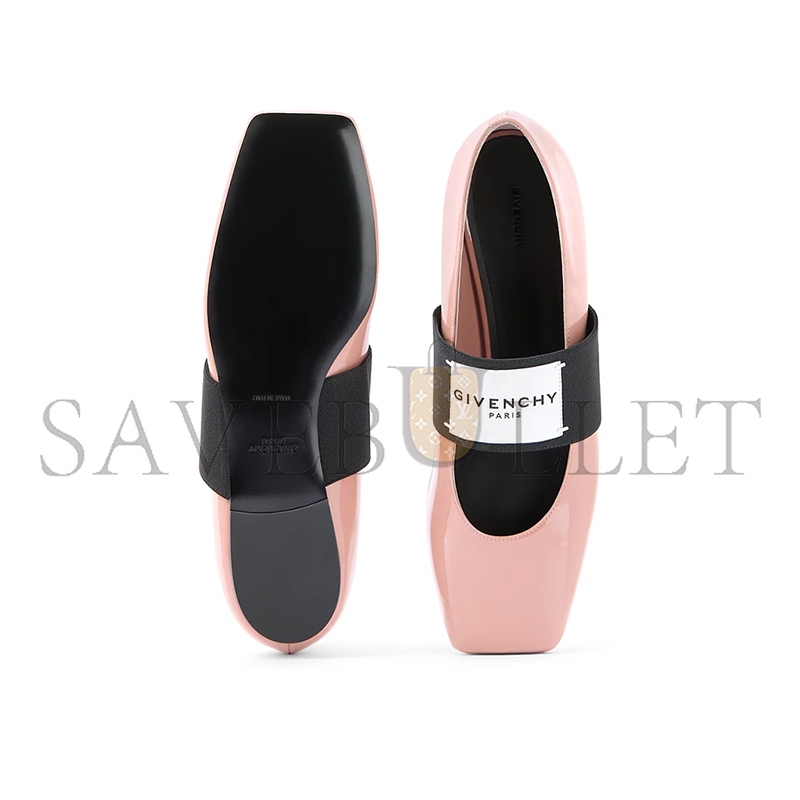 GIVENCHY SLICED SQUARE BALLERINAS IN PATENT LEATHER BE5010E2FF-272 GIVENCHY SLICED SQUARE BALLERINAS IN PATENT LEATHER BE5010E2FF-272