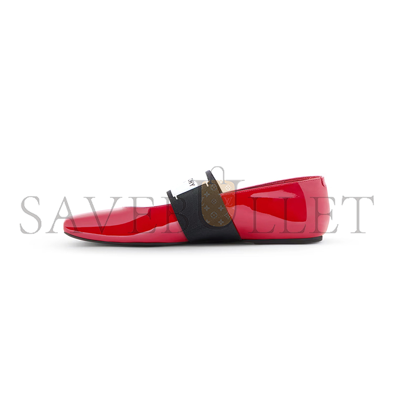 GIVENCHY SLICED SQUARE BALLERINAS IN PATENT LEATHER BE5010E2FF-699 GIVENCHY SLICED SQUARE BALLERINAS IN PATENT LEATHER BE5010E2FF-699