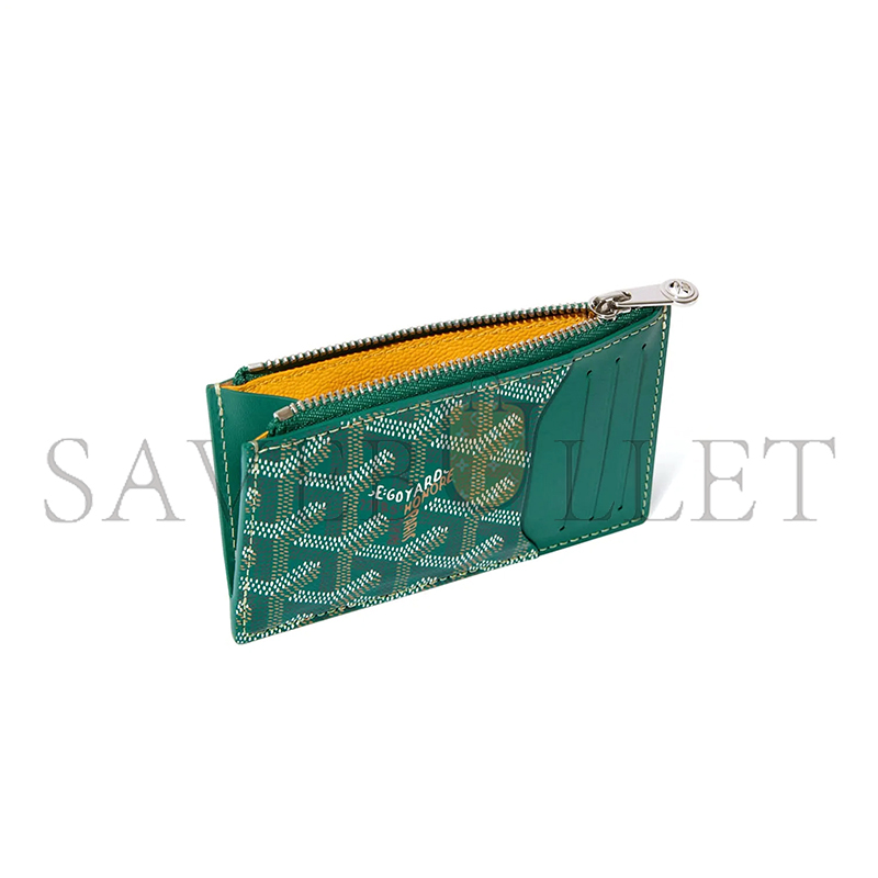 GOYARD BOURBON ZIPPED CARD HOLDER BOURBOPMLTY09CL09P (12.5*8.4*1cm)