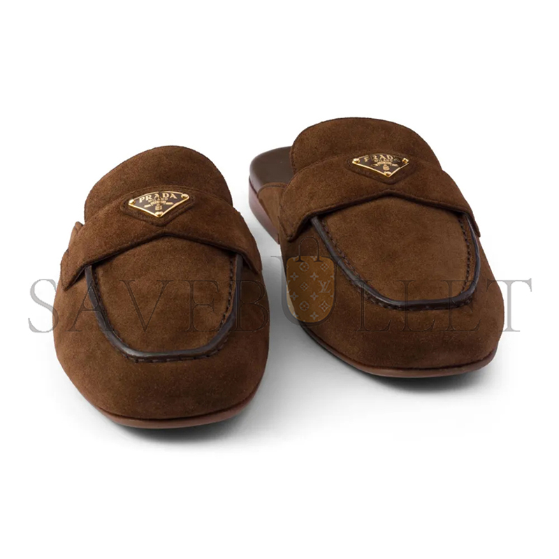 PRADA SUEDE MULES 25747711