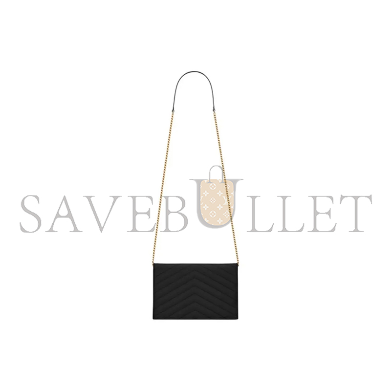 YSL CASSANDRE ENVELOPE CHAIN WALLET 8576053BOW011000 (19*12.5*3.5cm)