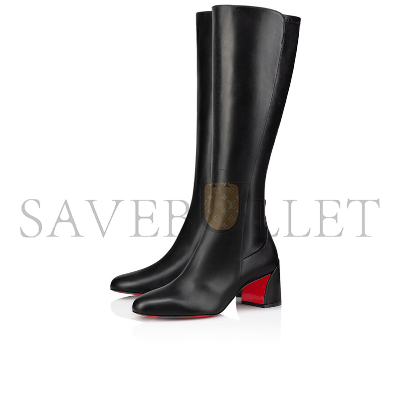 CHRISTIAN LOUBOUTIN JANE BOTTA 55 MM BOOTS CALF LEATHER AND LAMB NAPPA LEATHER BLACK WOMEN 3240711BK01