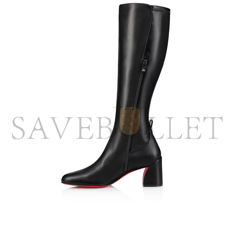 CHRISTIAN LOUBOUTIN JANE BOTTA 55 MM BOOTS CALF LEATHER AND LAMB NAPPA LEATHER BLACK WOMEN 3240711BK01
