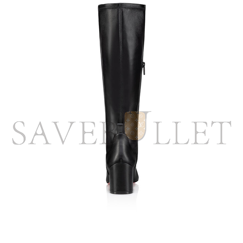CHRISTIAN LOUBOUTIN JANE BOTTA 55 MM BOOTS CALF LEATHER AND LAMB NAPPA LEATHER BLACK WOMEN 3240711BK01