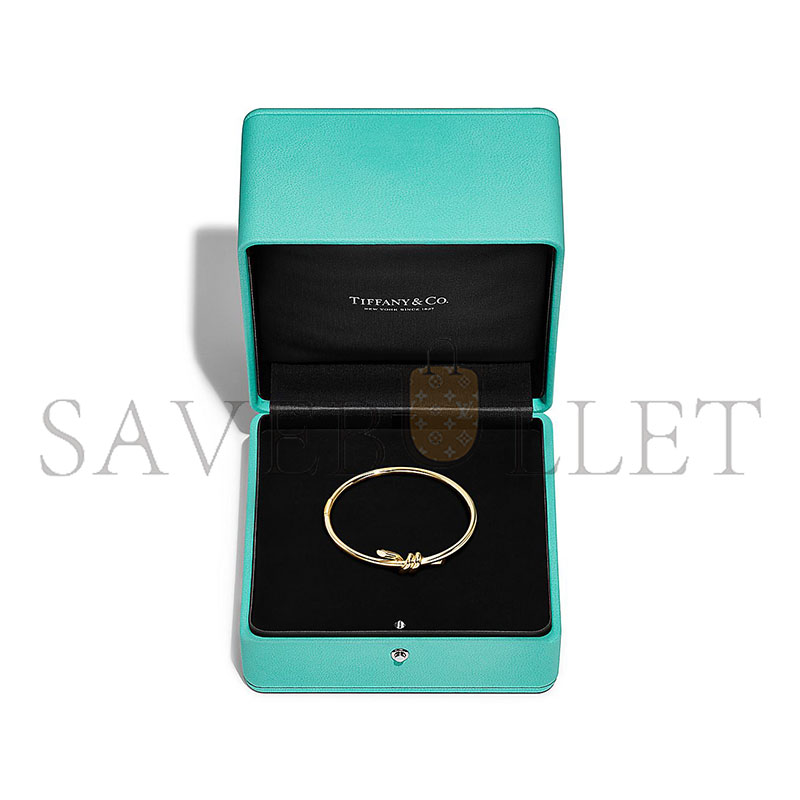 TIFFANY WIRE BANGLE IN YELLOW GOLD 70414961