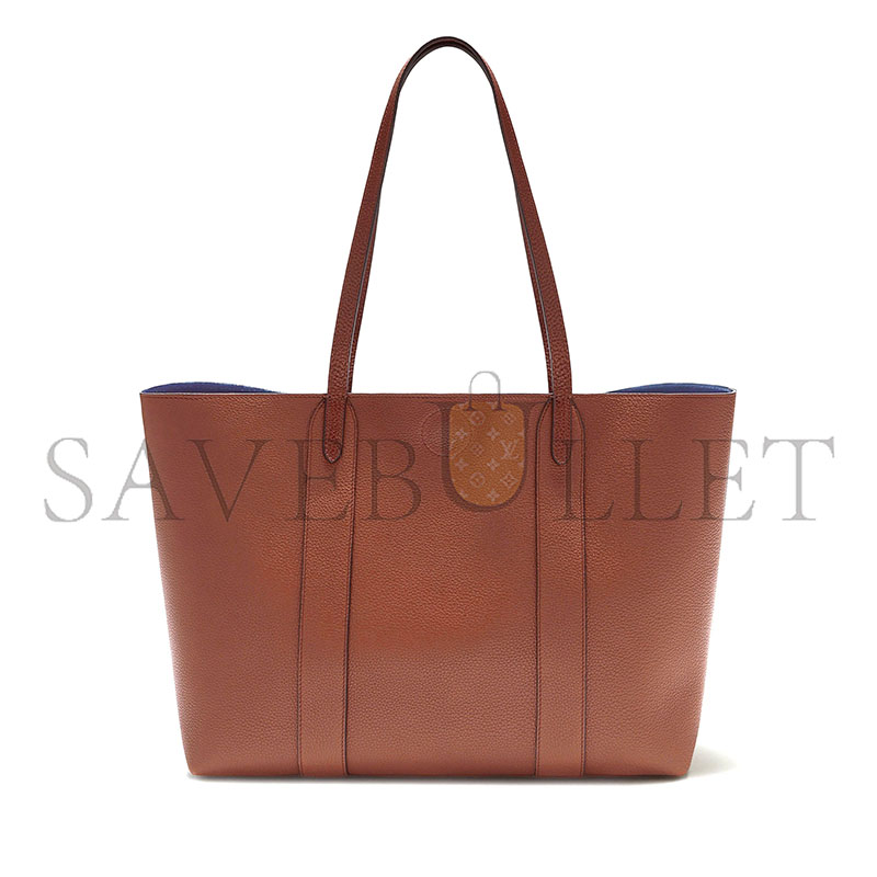 MULBERRY BAYSWATER TOTE OAK SMALL CLASSIC GRAIN LEATHER HH8728-552G110 (36.2*28.57*12.7cm)