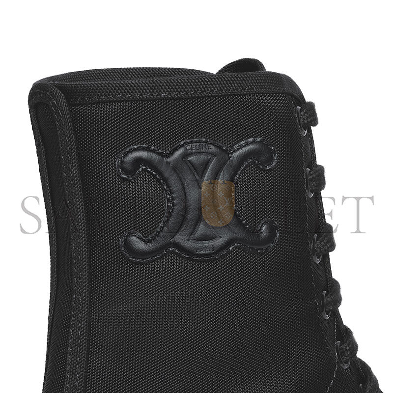 CELINE BULKY LACE-UP LEATHER BOOTS 345597004C.38NO CELINE BULKY LACE-UP LEATHER BOOTS 345597004C.38NO