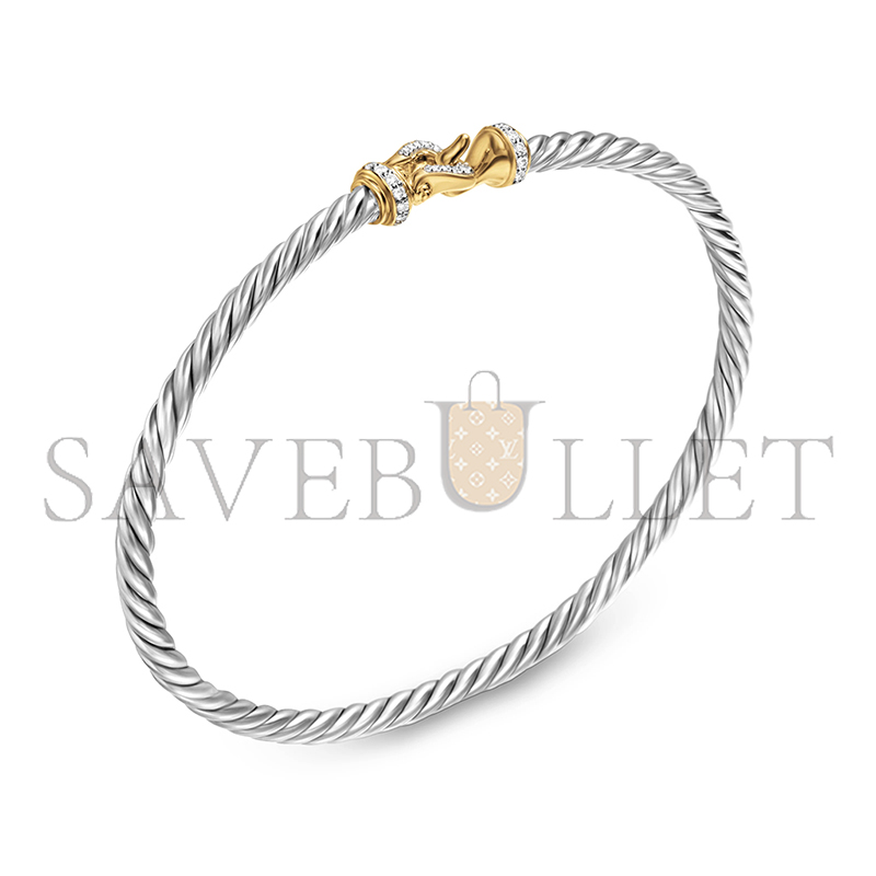DAVID YURMAN BUCKLE CLASSIC CABLE BRACELET B16841DS8ADI DAVID YURMAN BUCKLE CLASSIC CABLE BRACELET B16841DS8ADI