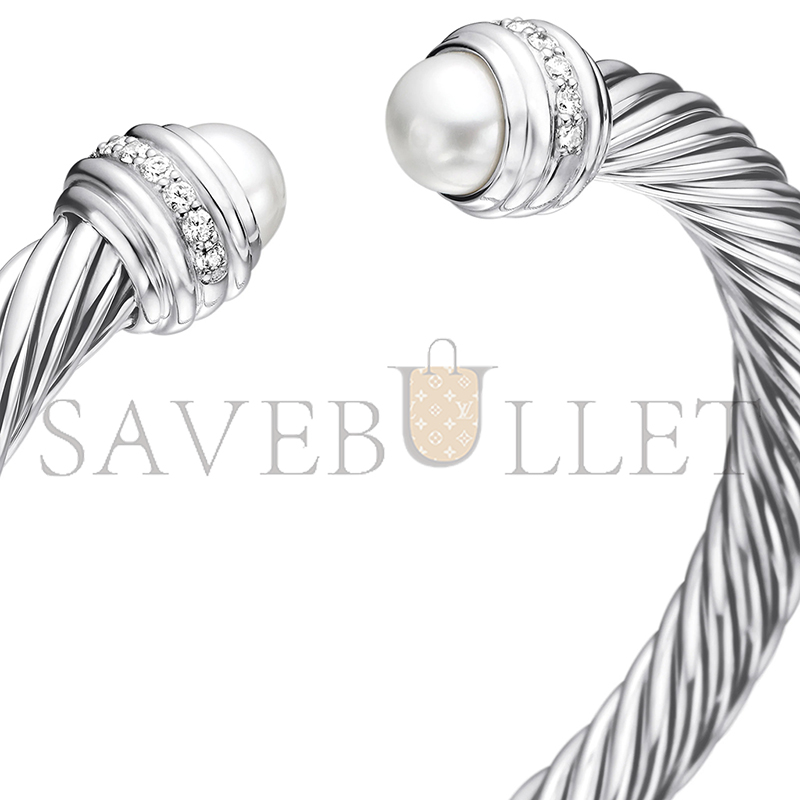 DAVID YURMAN CLASSIC CABLE BRACELET B14391DSSDPEDI DAVID YURMAN CLASSIC CABLE BRACELET B14391DSSDPEDI