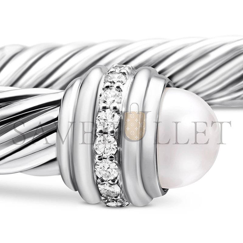 DAVID YURMAN CLASSIC CABLE BRACELET B14391DSSDPEDI DAVID YURMAN CLASSIC CABLE BRACELET B14391DSSDPEDI