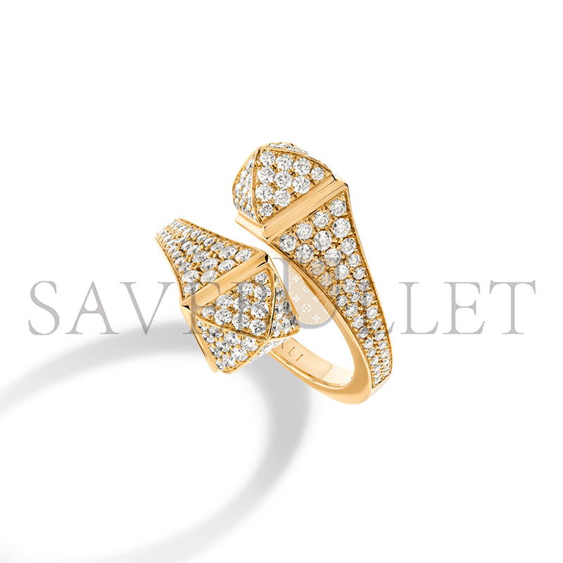 MARLI NEW YORK 18 KARAT GOLD FULL DIAMOND RING CLEO-R7