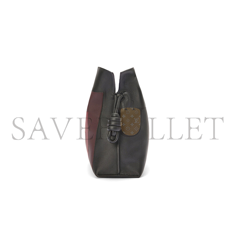 LOEWE X ALBERS MEDIUM FLAMENCO CLUTCH IN NAPPA CALFSKIN A411FC1XDD (30*24.5*10.5cm)