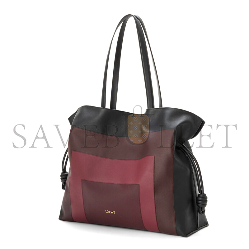 LOEWE X ALBERS XL FLAMENCO CLUTCH IN NAPPA CALFSKIN A411X12X40 (44.7*34.5*21.5cm)