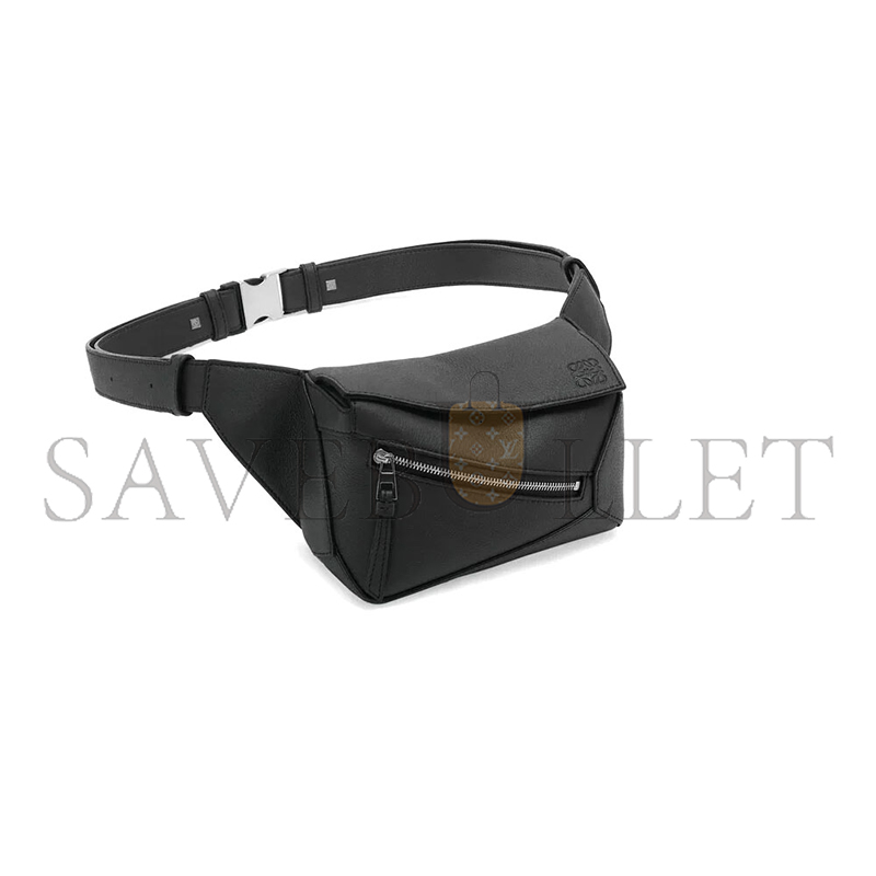 LOEWE MINI PUZZLE EDGE BUMBAG IN CLASSIC CALFSKIN B510EB1X03 (17.5*11.8*7.5cm)