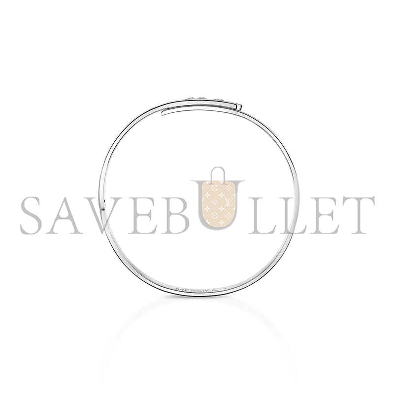 MESSIKA MOVE NOA BANGLE WHITE GOLD DIAMOND BRACELET 06368