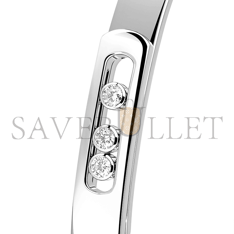 MESSIKA MOVE NOA BANGLE WHITE GOLD DIAMOND BRACELET 06368