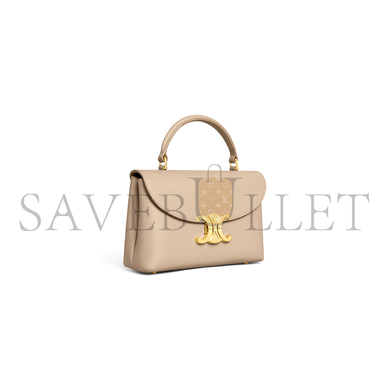 CELINE TEEN NINO BAG IN SUPPLE GRAINED CALFSKIN 118113FXK.03CP (20.5*13*8cm)