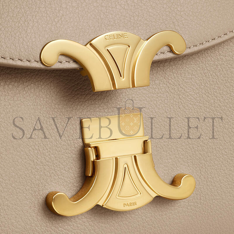 CELINE TEEN NINO BAG IN SUPPLE GRAINED CALFSKIN 118113FXK.03CP (20.5*13*8cm)