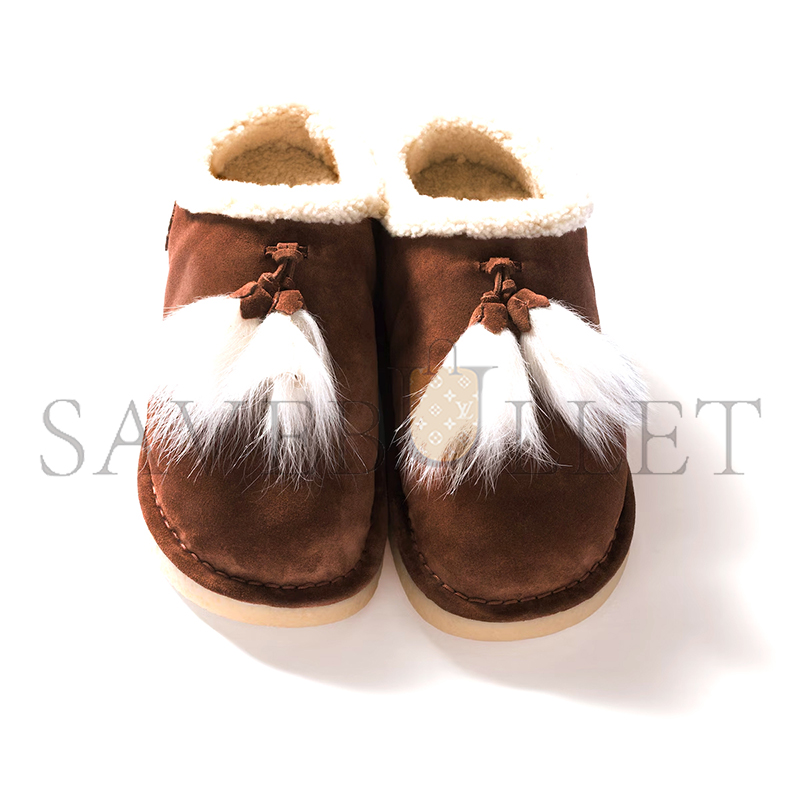 MIU MIU SUEDE AND SHEARLING MULES 5R514E MIU MIU SUEDE AND SHEARLING MULES 5R514E