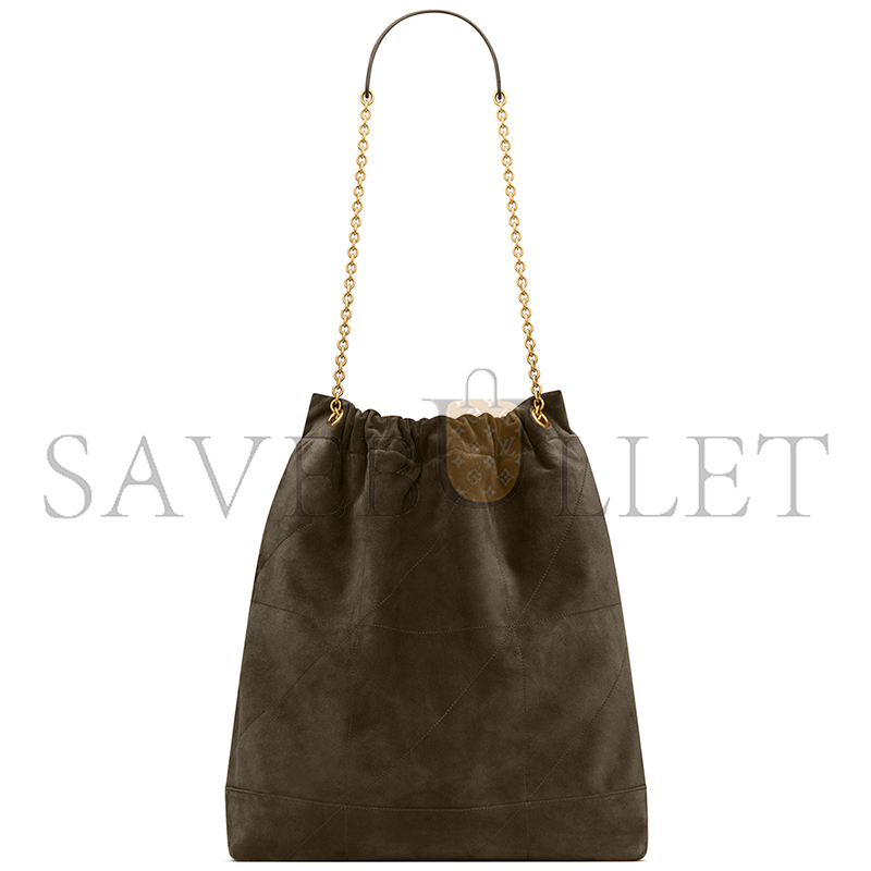 YSL JAMIE LARGE POCHON IN SUEDE 8283501U8P73212 (41*34*5cm)