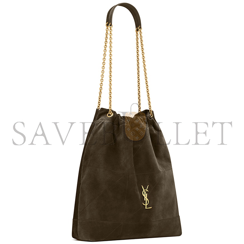 YSL JAMIE LARGE POCHON IN SUEDE 8283501U8P73212 (41*34*5cm)
