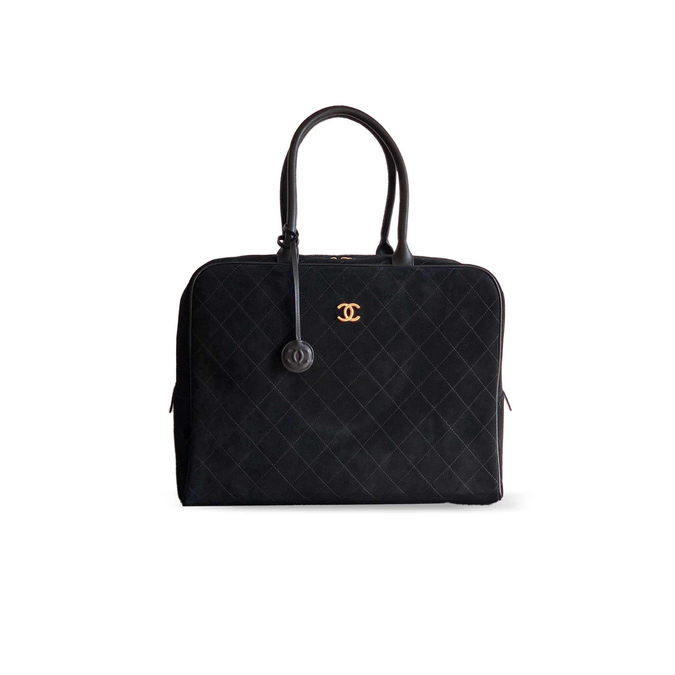 CHANEL MASTER 26C BOSTON NEW TOTE BAG BLACK (44*26*15cm) 