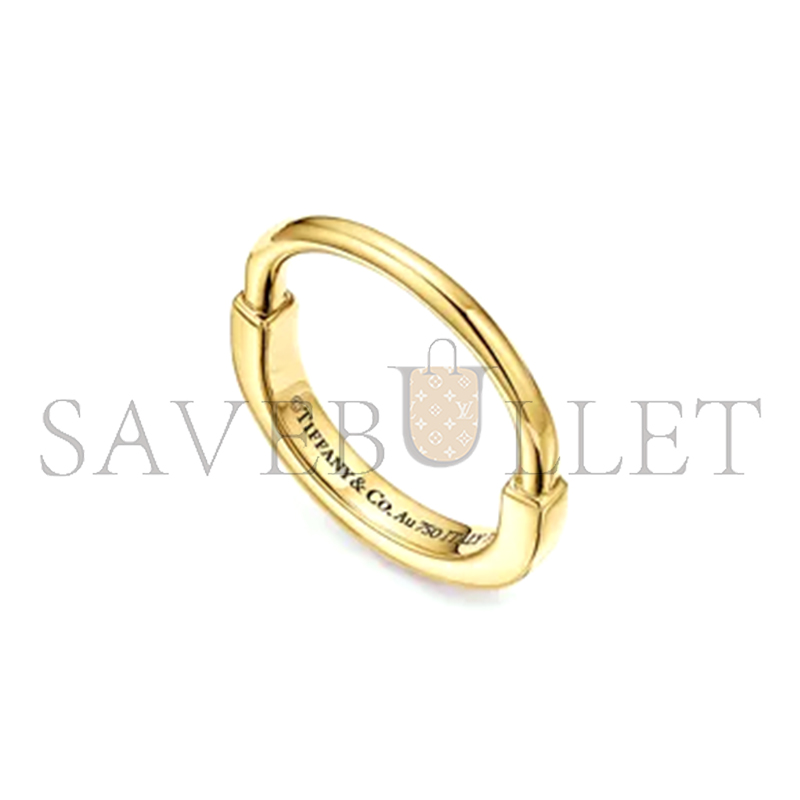 TIFFANY LOCK RING IN YELLOW GOLD 74596509