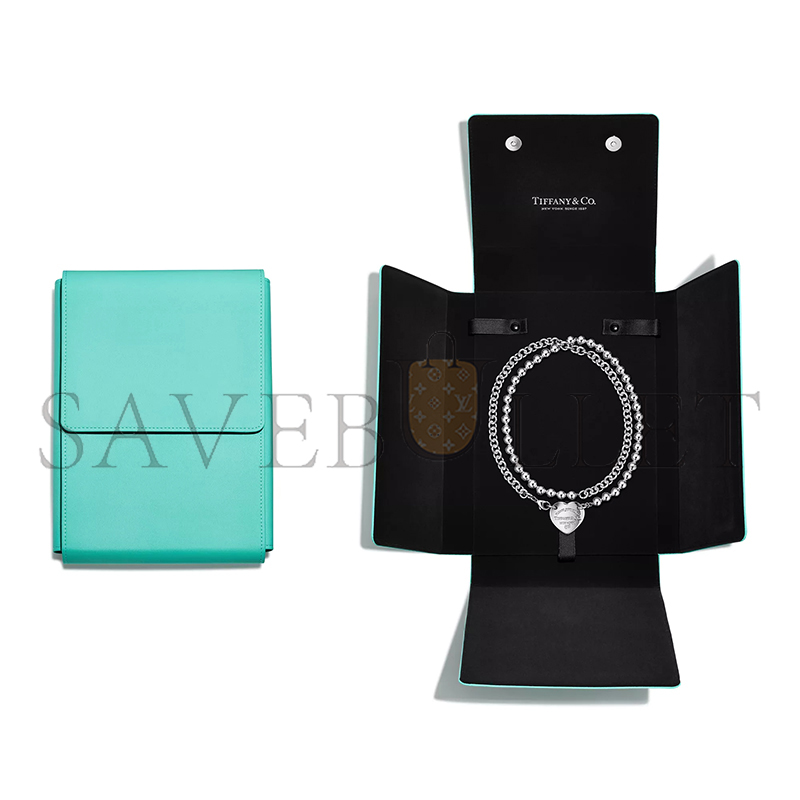 TIFFANY RETURN TO TIFFANY HEART TAG WRAP NECKLACE 68892538