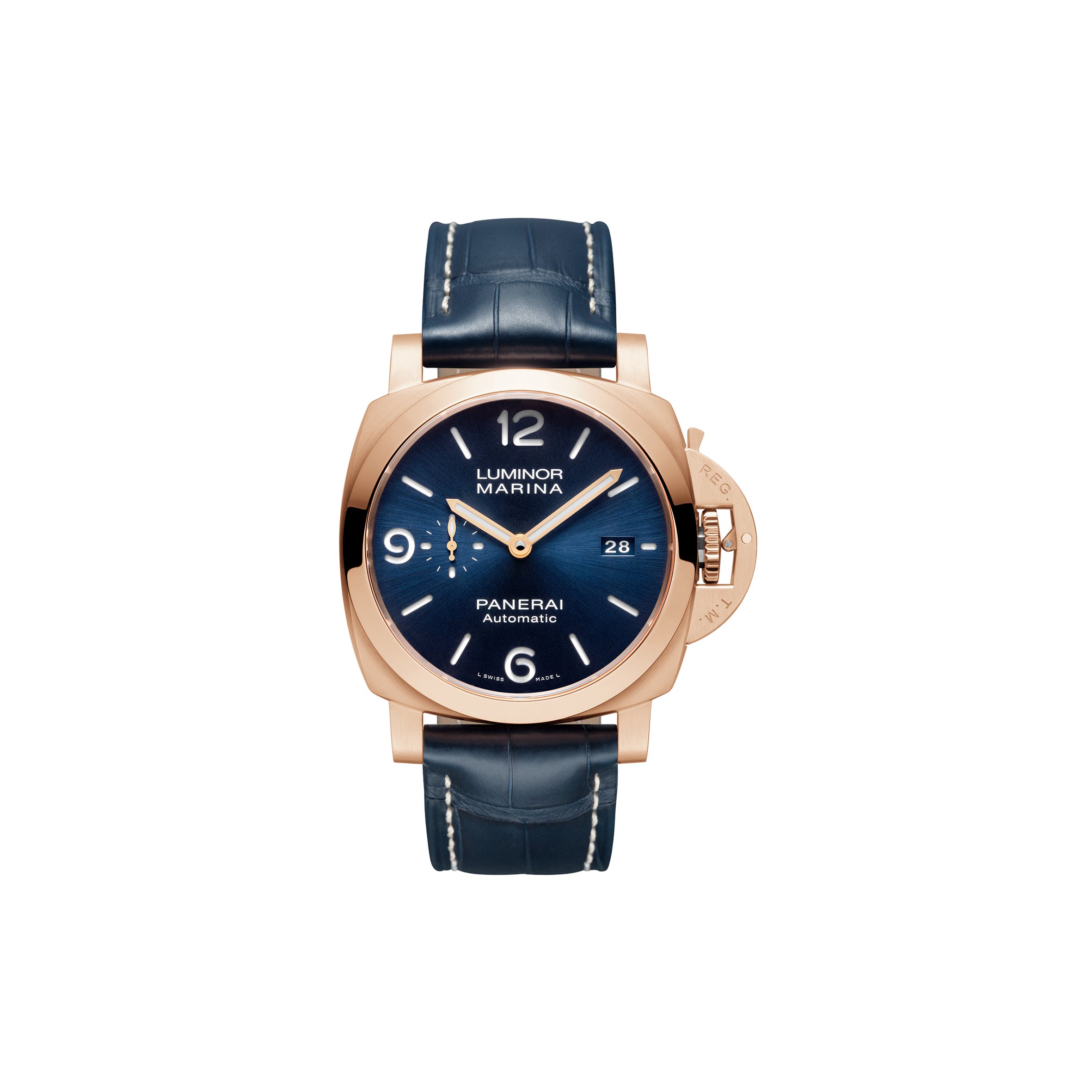 PANERAI LUMINOR MARINA GOLDTECH™ 44MM WATCH PAM01112 PANERAI LUMINOR MARINA GOLDTECH™ 44MM WATCH PAM01112