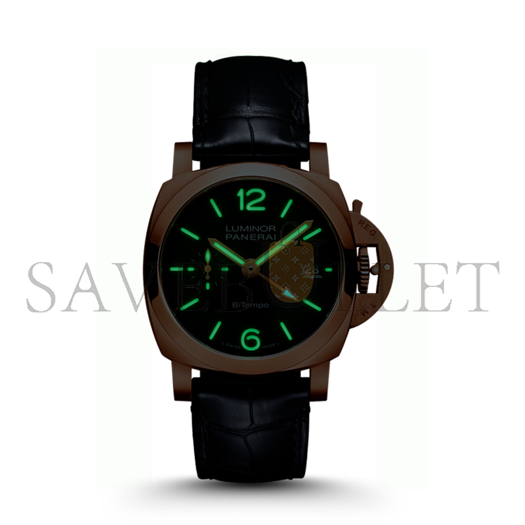 PANERAI LUMINOR MARINA GOLDTECH™ 44MM WATCH PAM01112 PANERAI LUMINOR MARINA GOLDTECH™ 44MM WATCH PAM01112