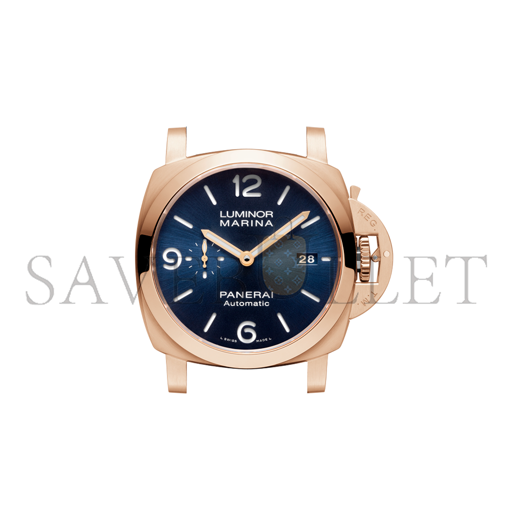 PANERAI LUMINOR MARINA GOLDTECH™ 44MM WATCH PAM01112 PANERAI LUMINOR MARINA GOLDTECH™ 44MM WATCH PAM01112