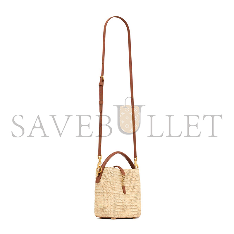 YSL LE 37 MINI IN RAFFIA 765870GAAFC2080 (15*13*6cm)