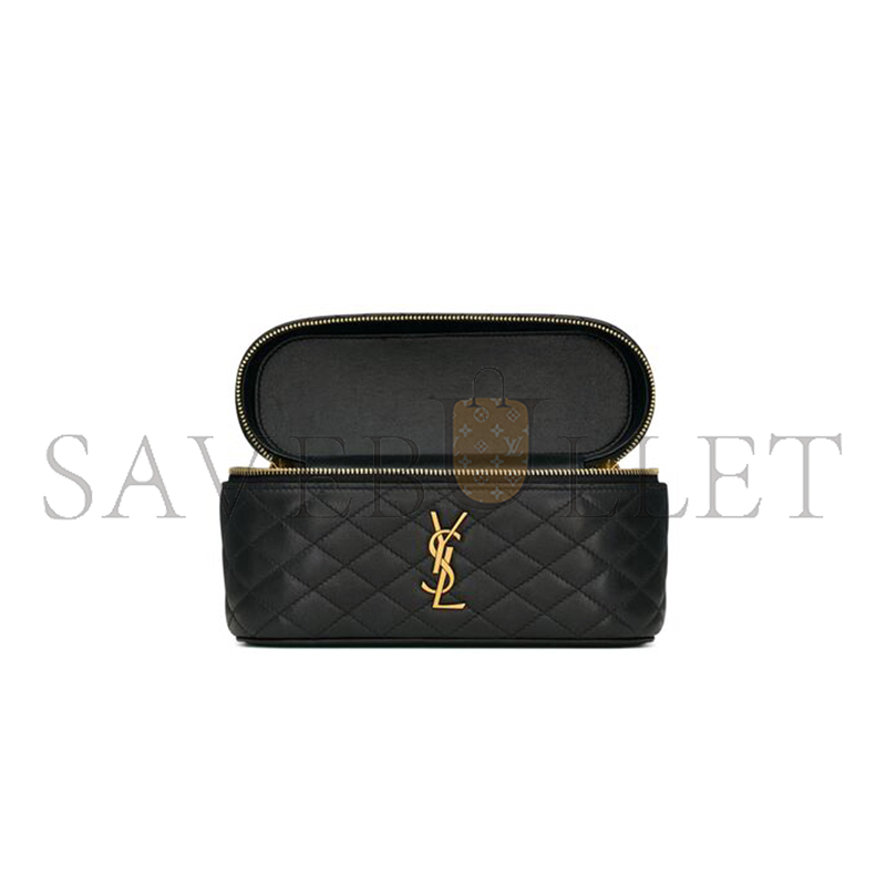 YSL GABY VANITY BAG IN LAMBSKIN 7667311EL071000 (18*11*6.5cm)