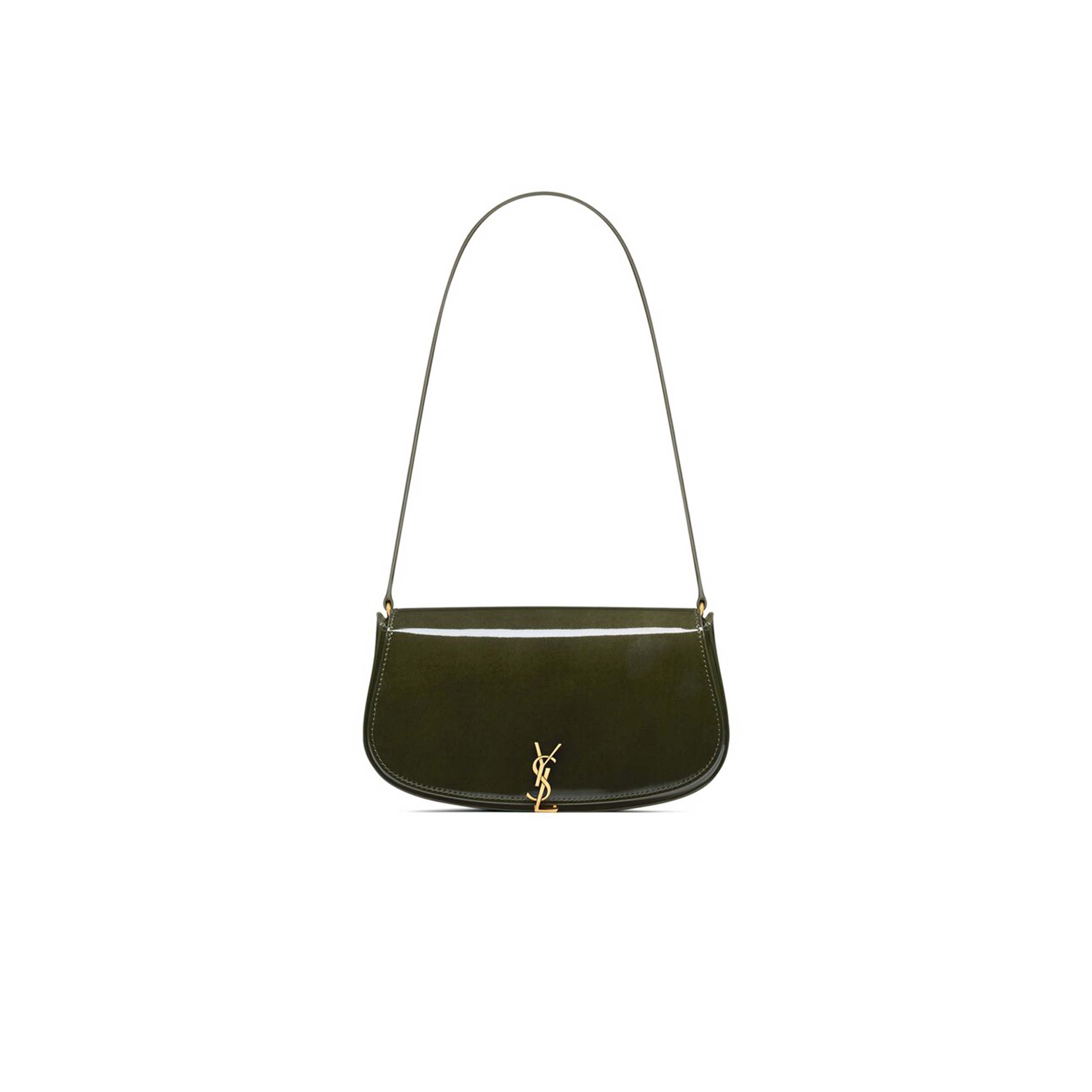 YSL MINI VOLTAIRE IN PATENT LEATHER 779642AAD173446 (17.5*13.4*5cm)