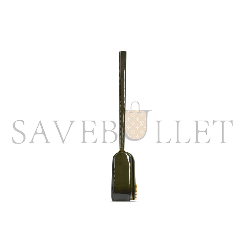 YSL MINI VOLTAIRE IN PATENT LEATHER 779642AAD173446 (17.5*13.4*5cm)