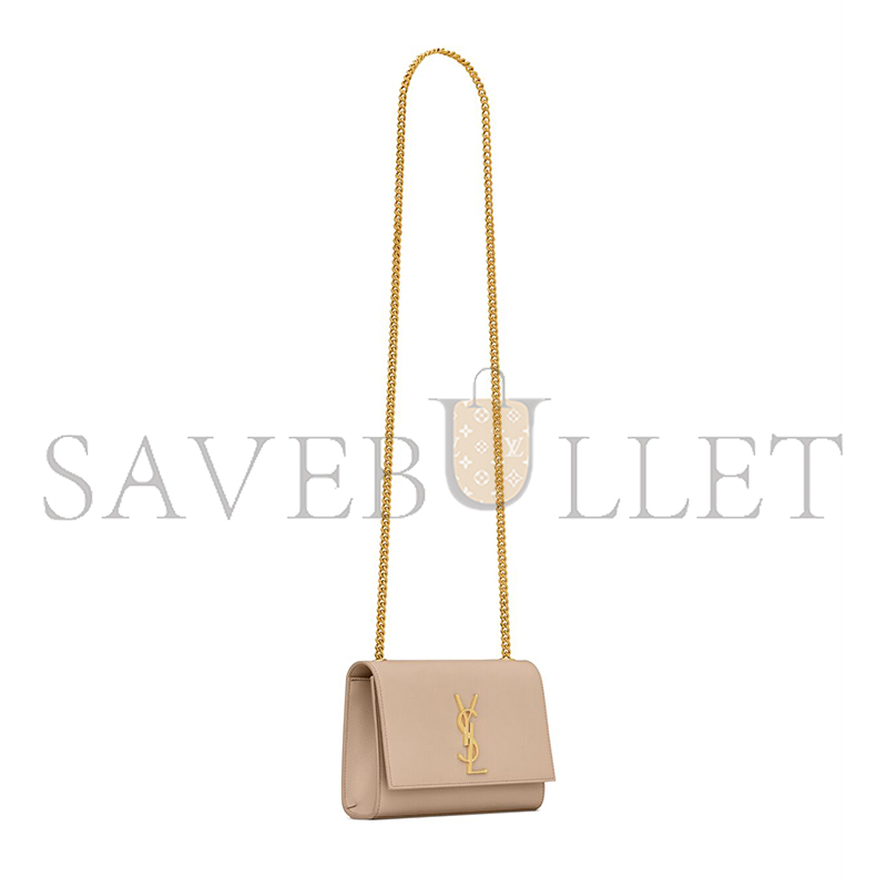 YSL KATE SMALL IN GRAIN DE POUDRE EMBOSSED LEATHER 469390BOW012721 (20*12.5*5cm)