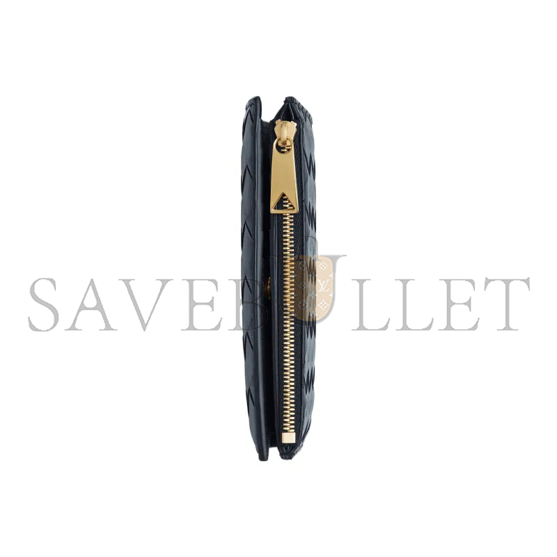 BOTTEGA VENETA MEDIUM INTRECCIATO BI-FOLD ZIP WALLET 667468VCPP28837 (14.5*9.3*2cm)