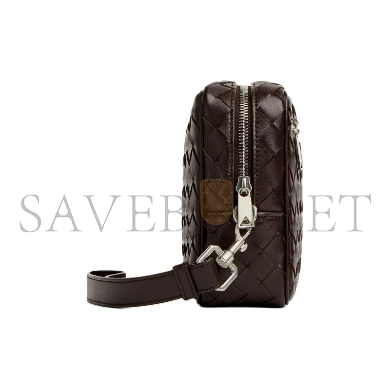 BOTTEGA VENETA INTRECCIATO POUCH WITH WRISTLET 777390V2HL12145 (25*15*6.5cm)