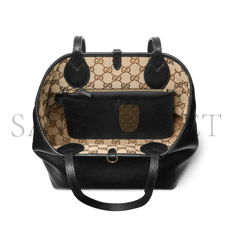 GUCCI TOTISSIMA SMALL REVERSIBLE TOTE BAG ‎‎839124 (21*18.5*16cm)