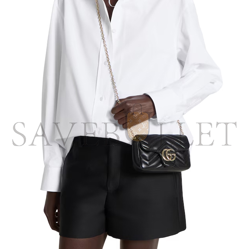 GUCCI GG MARMONT MINI SHOULDER BAG 841290 (16.5*9.5*4.5cm)