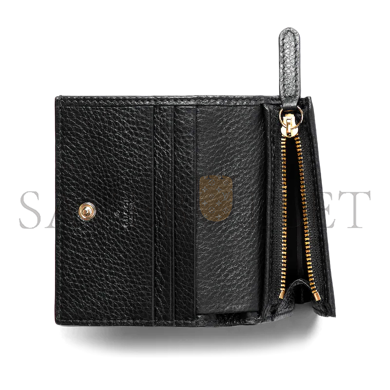 GUCCI GG EMBLEM MINI WALLET 815901 (11*9*3cm)
