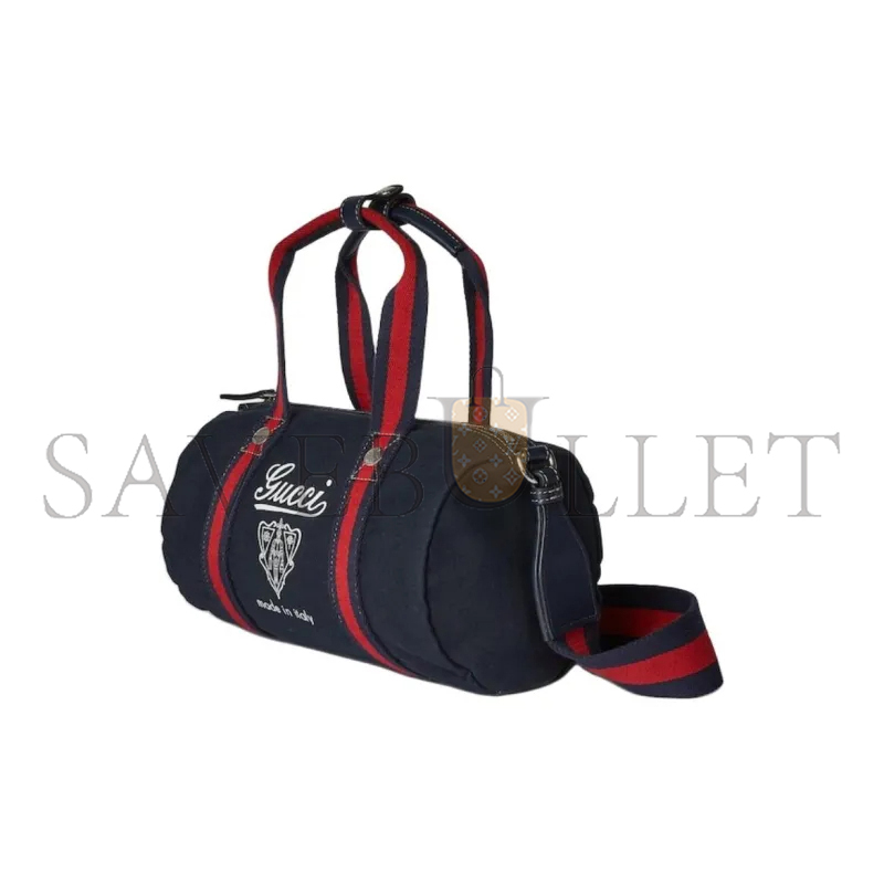 GUCCI SMALL PRINTED CANVAS DUFFLE BAG 816865 (30*16*15cm)