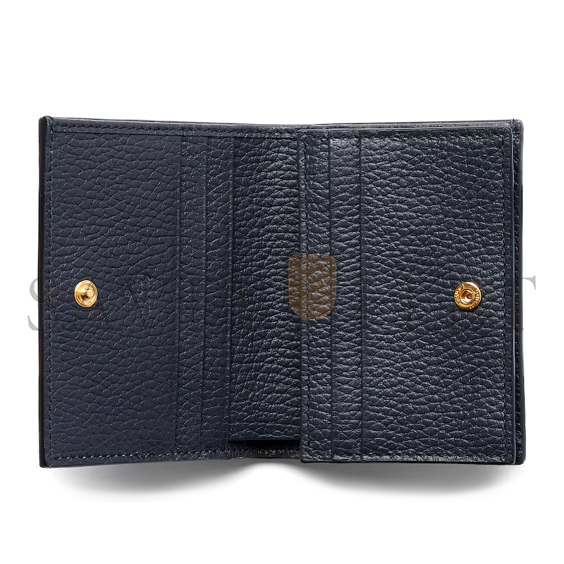 GUCCI GG MARMONT BI-COLOUR CARD CASE WALLET ‎658610 (11*8.5*3cm)