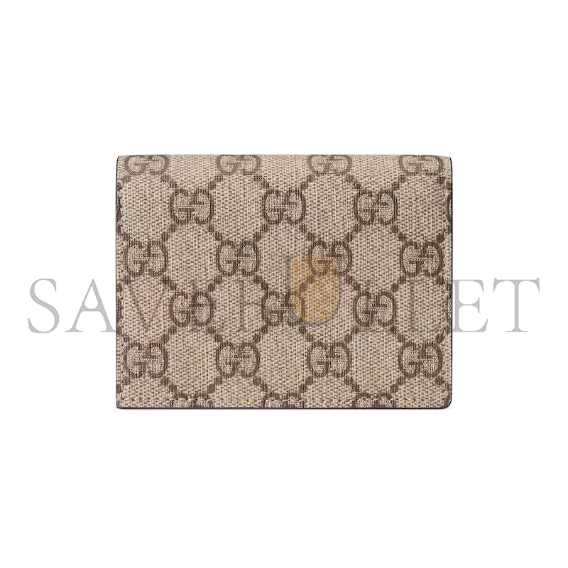 GUCCI GG MARMONT BI-COLOUR CARD CASE WALLET 658610 (11*8.5*3cm) GUCCI GG MARMONT BI-COLOUR CARD CASE WALLET 658610 (11*8.5*3cm)