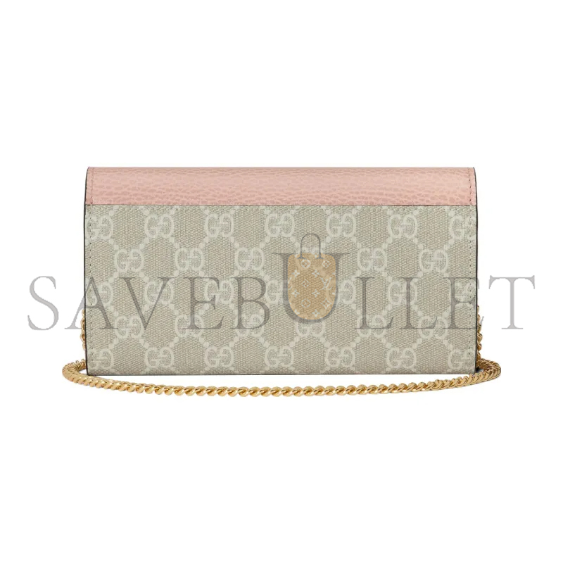 GUCCI GG MARMONT BI-COLOR WALLET ON CHAIN ‎546585 (19*10cm)