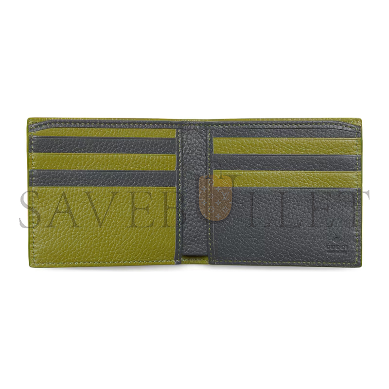 GUCCI GREY INTERIOR BI-FOLD WALLET 817019 (21*9cm) GUCCI GREY INTERIOR BI-FOLD WALLET 817019 (21*9cm)