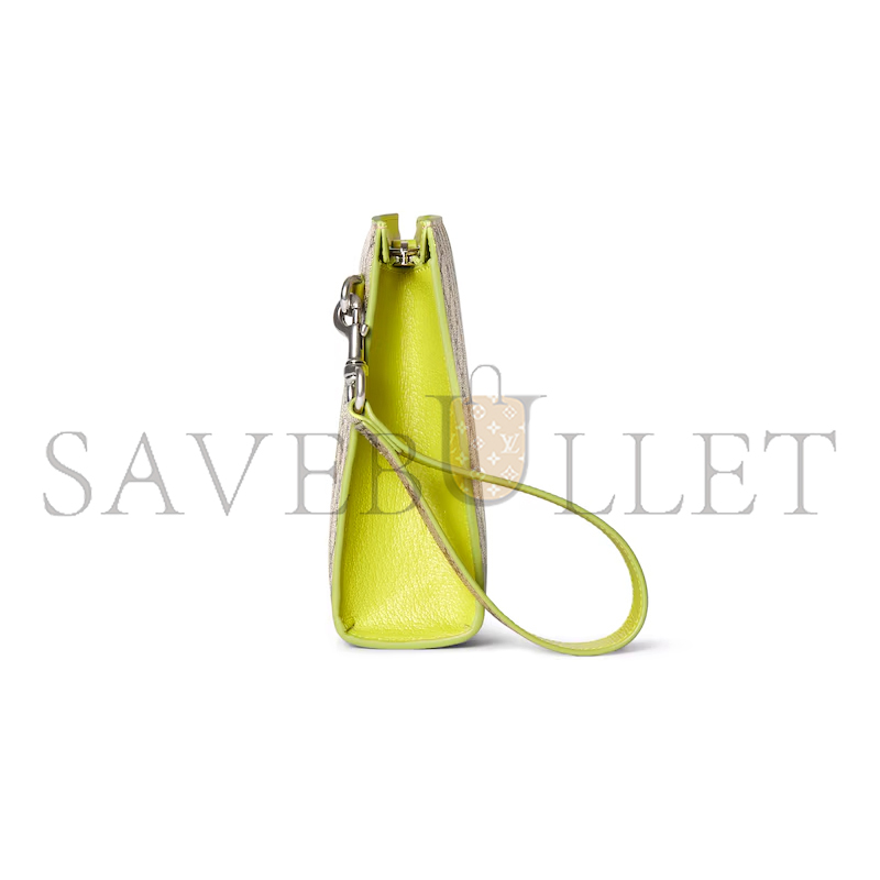 GUCCI BI-COLOR SMALL POUCH 768255 (26*18*6cm) GUCCI BI-COLOR SMALL POUCH 768255 (26*18*6cm)